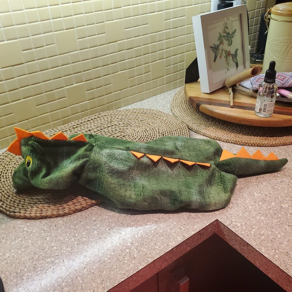 Onepaw alligator dog costume,size xs, Halloween, Petco